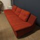 Sicaf goose feather-filled terry fabric sofa