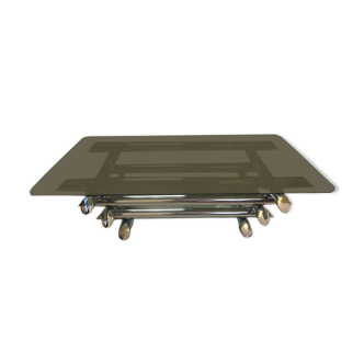 Coffee table 1970 chrome