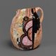 Laney K. Oxman: Multicoloured Ceramic Pitcher and Slipware