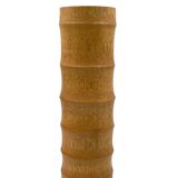 Vase en bambou Hollywood Regency, Italie 1970