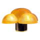 Piero gianemilio & anna monti “luna” table lamp for candle, italy, circa 1970
