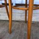 Set de 4 chaises bistrot cannées Baumann