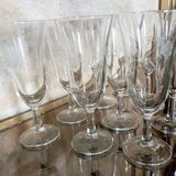 Antique champagne flutes
