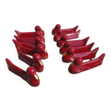 12 duck ceramic knife holders