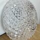 Vintage Glass Wall or Ceiling Light, 1970s