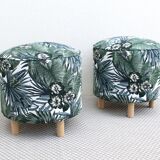 Round poufs