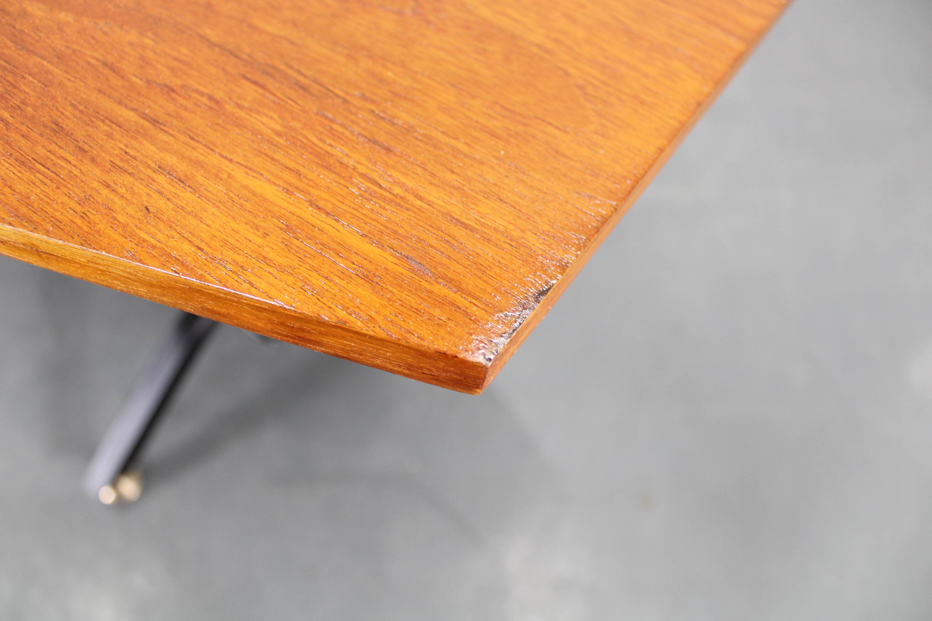 1960s Italian teak coffee or side table