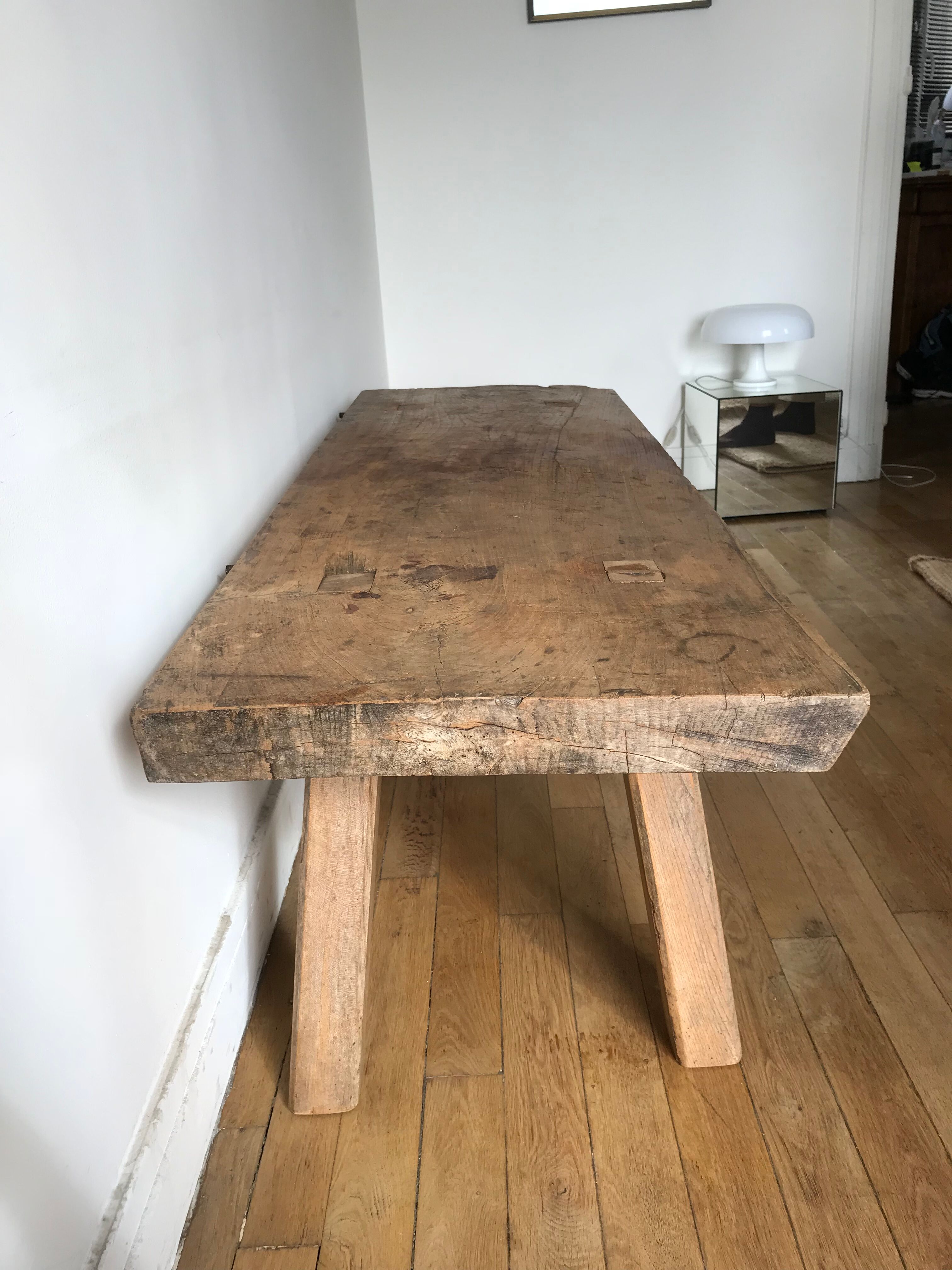 Wooden coffee table