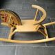 Rocking wooden horse