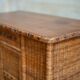 Small woven bamboo buffet, 1960s