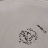 Old St Amand Céranord dish Basque model