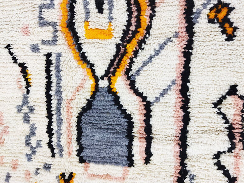 Moroccan carpet 252x138cm