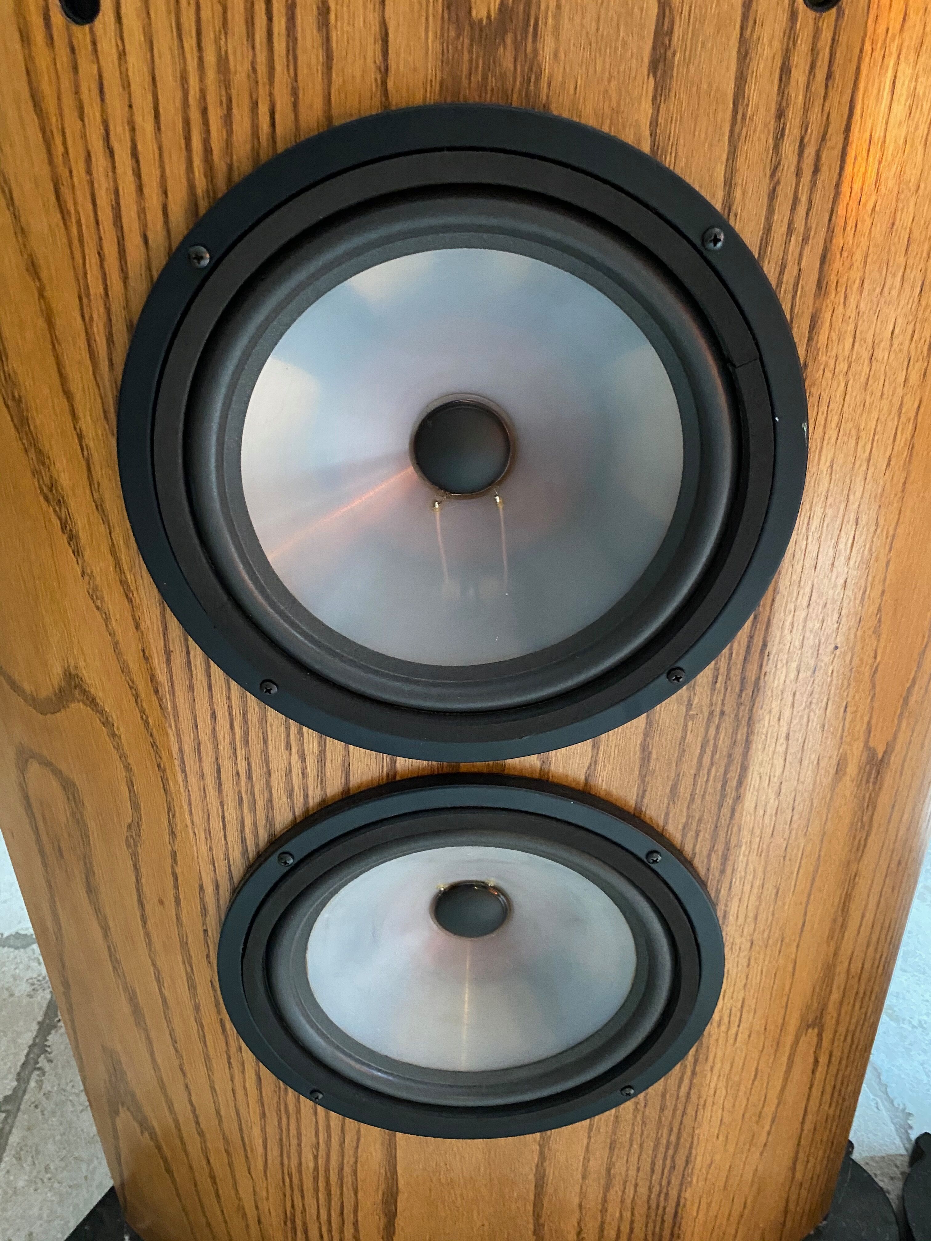 Paire d'enceintes à ruban vintage Infinity Reference Standard RS II-B 1987