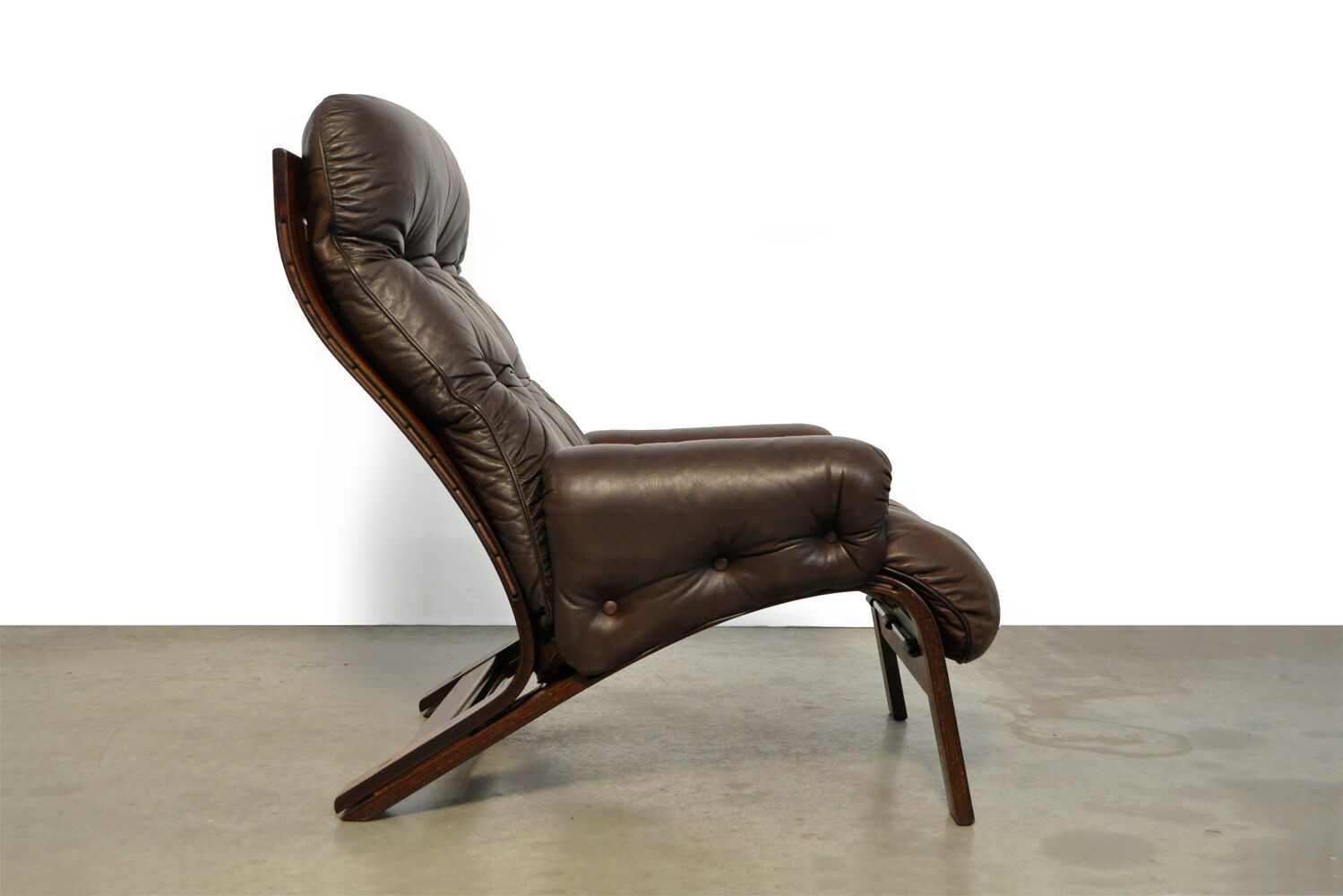 Sturdy lounge chairs by Oddvin Rykken for Rybo, Norway 1970s