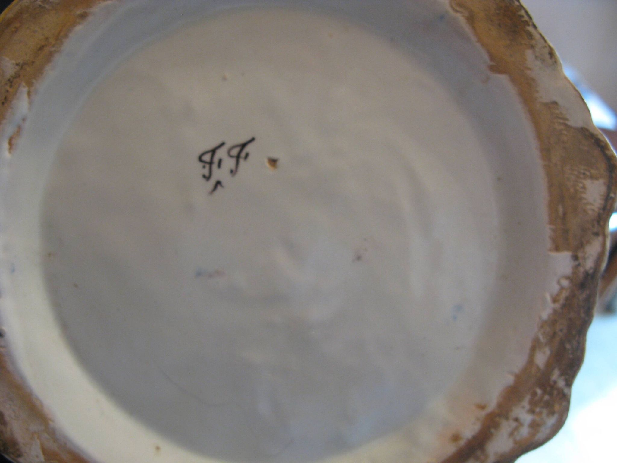 vase en faïence de Desvres