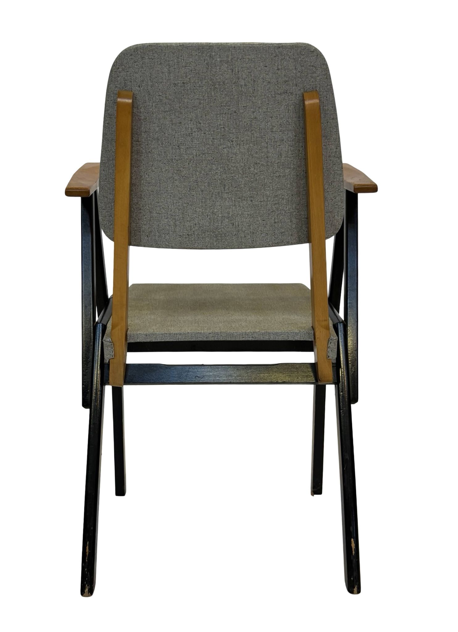 Fauteuil vintage Palais De Tokyo par Zwager Ermeloo, design 1950