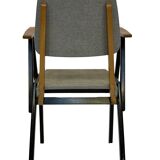 Vintage Palais De Tokyo armchair by Zwager Ermeloo, 1950's design