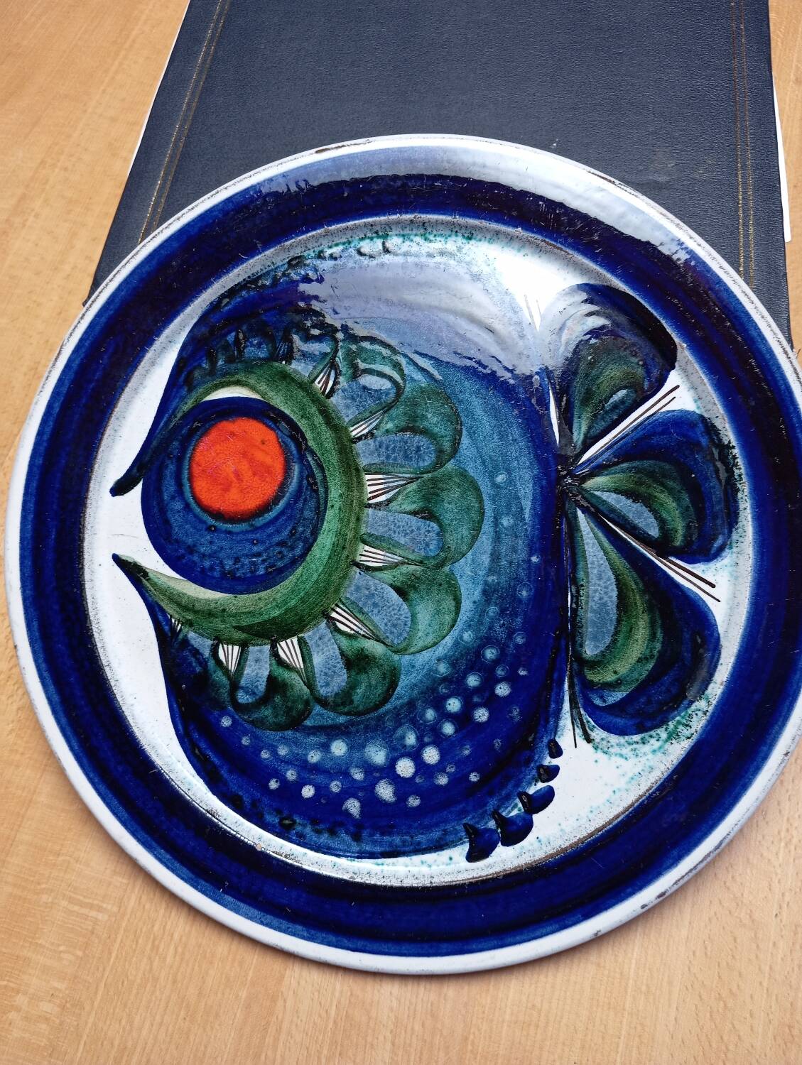 Wall plate "fish" Willy Steinlin