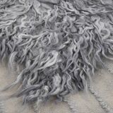 8x10 wool handmade gray kilim rug 253x300cm