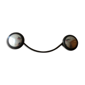Porte manteau métal à deux patères