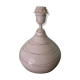 Enamelled ceramic lamp foot