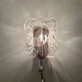 Ice Glass Wall Lights by J.T. Kalmar – Vintage Wall Lamps from the 1960s