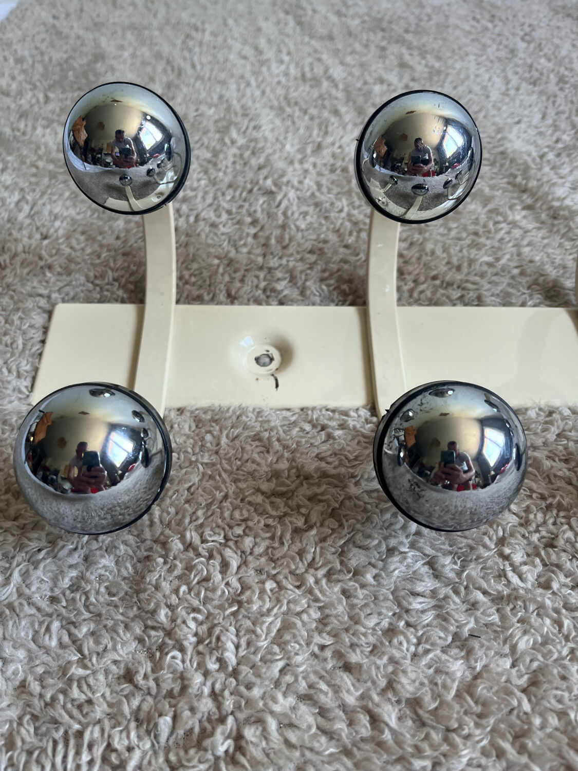 Industrial wall coat rack year 70/80