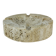 Round travertine ashtray, vintage