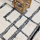 Handmade moroccan berber carpet 213 x 147 cm