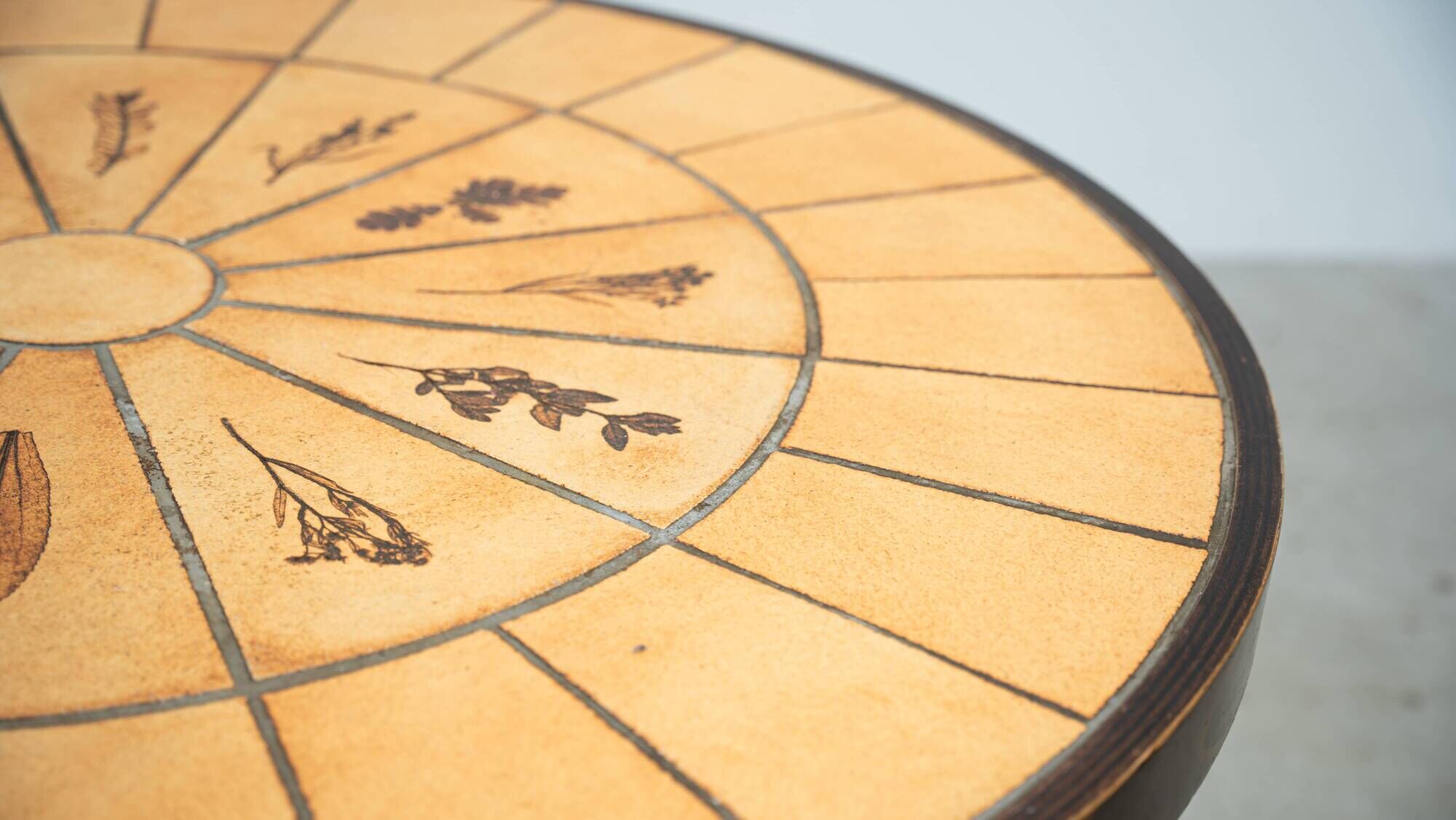 Rare Roger Capron dining table