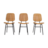 Rattan/bamboo splice chairs