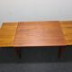 Teak Danish design dining table by Henning Kjaernulf