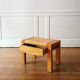Solid elm bedside table, Maison Regain