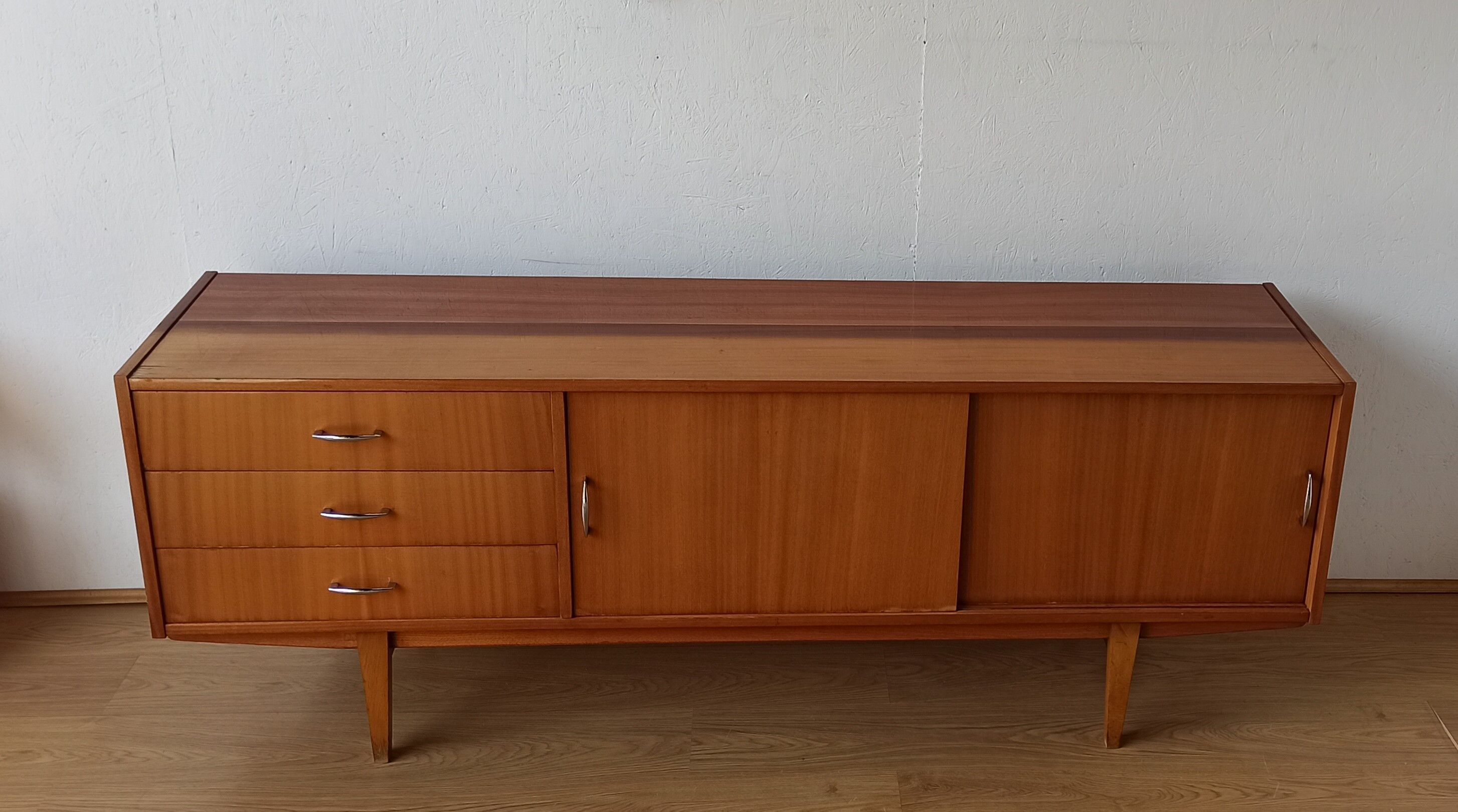 Modernist long sideboard from the 1970s.