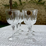 Crystal wine glasses from Arques Auteuil