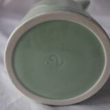 Old mint green pitcher