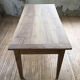 Table de ferme en noyer 170 cm