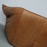Cognac Leather Andes Sofa by Gerard van den Berg for Montis, 1970s