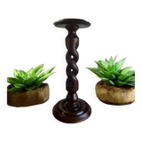 Support vintage en bois/table à plantes/table d'appoint