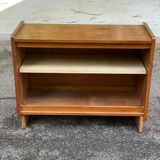 Scandinavian wooden shelf from the 70s and 60s