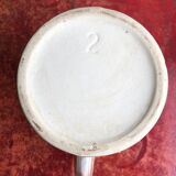 Glazed stoneware pitcher