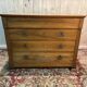 Commode Louis Philippe en noyer blond