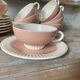 Ensemble de tasses et soucoupes  Villeroy et Boch