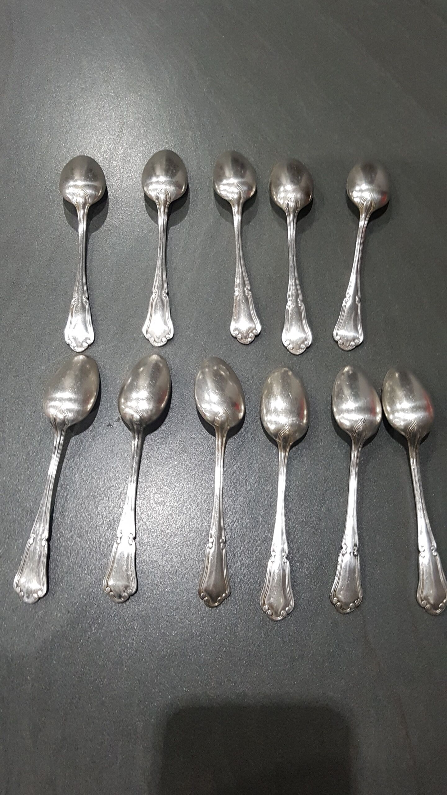 Set of 11 spoon box
