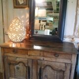 Old Bressan sideboard in oak and walnut