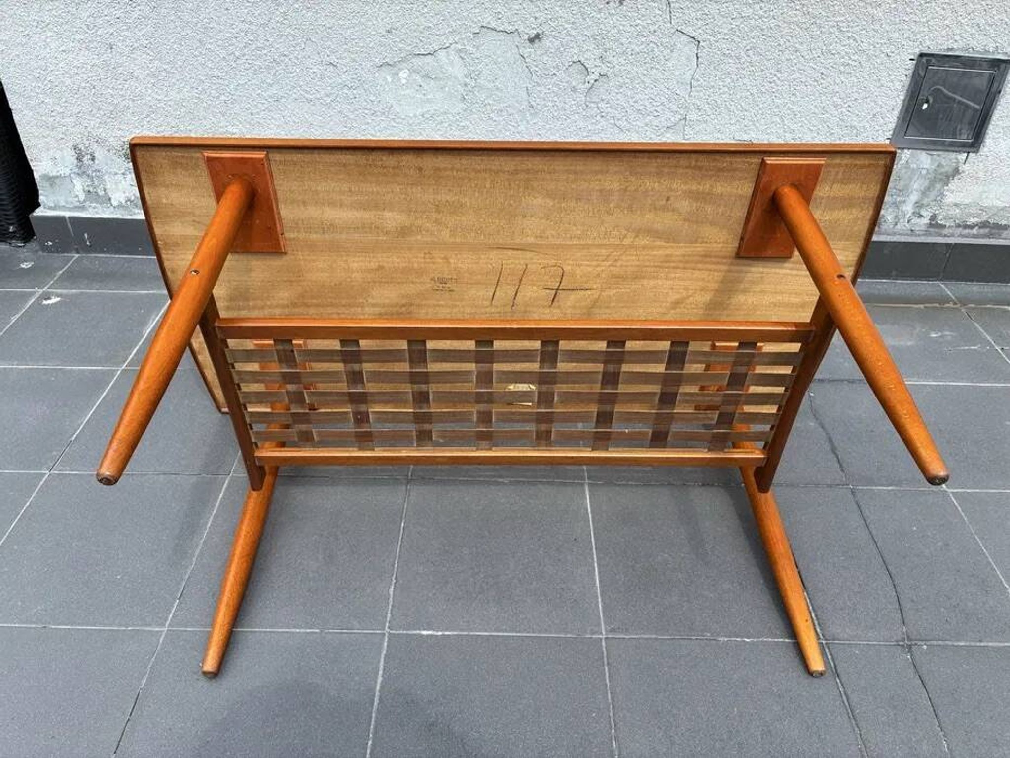 Vintage Alberts Tibro Teak Coffee Table 1960s | Albert Larsson Swedish Desi
