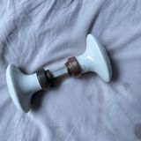 Limoge porcelain door knobs (pair)