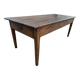Table de ferme en chêne 2 tiroirs 19’S