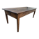 Oak farm table with 2 drawers 19'S