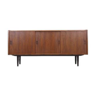 Walnut sideboard, Danish design, 1960s, manufactured by PMJ Viby J